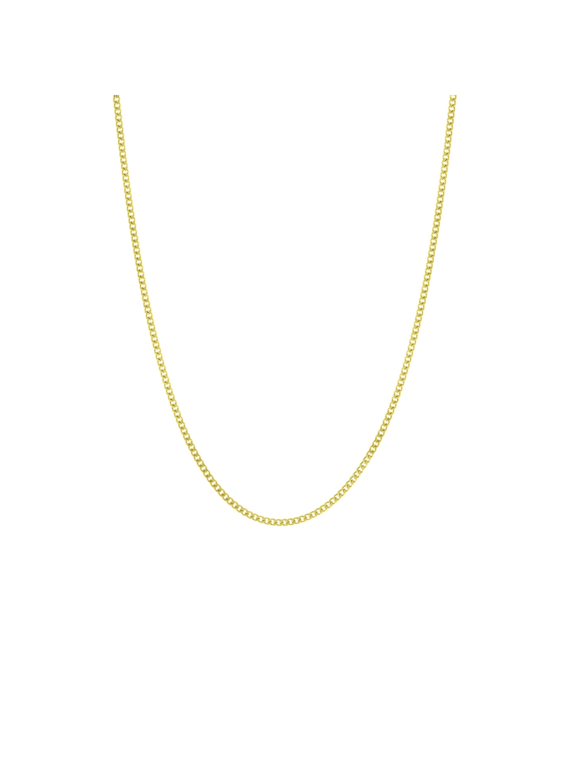 Lucardi Kette 'Basic' in Gold: Vorderseite