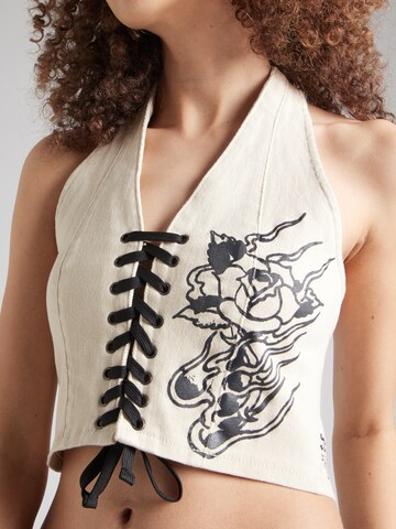 Ed Hardy Τοπ σε μπεζ