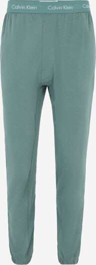 Calvin Klein Underwear Pidžamas bikses, krāsa - degvielas krāsas / balts, Preces skats