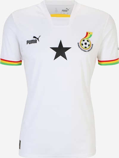 PUMA Trikot 'Ghana 22/23' in gelb / grün / rot / weiß, Produktansicht