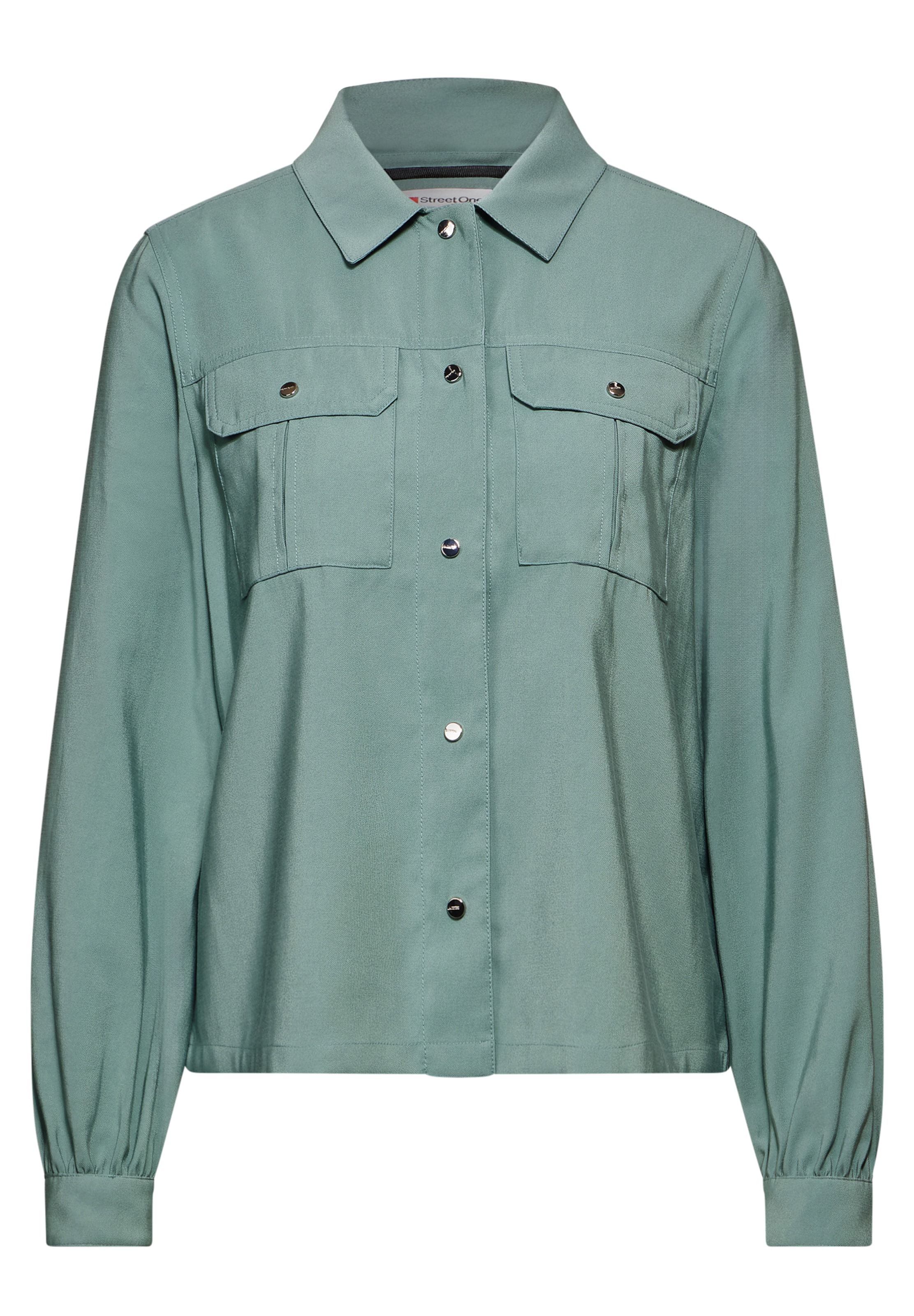 STREET ONE Between-Season Jacket in Green: front