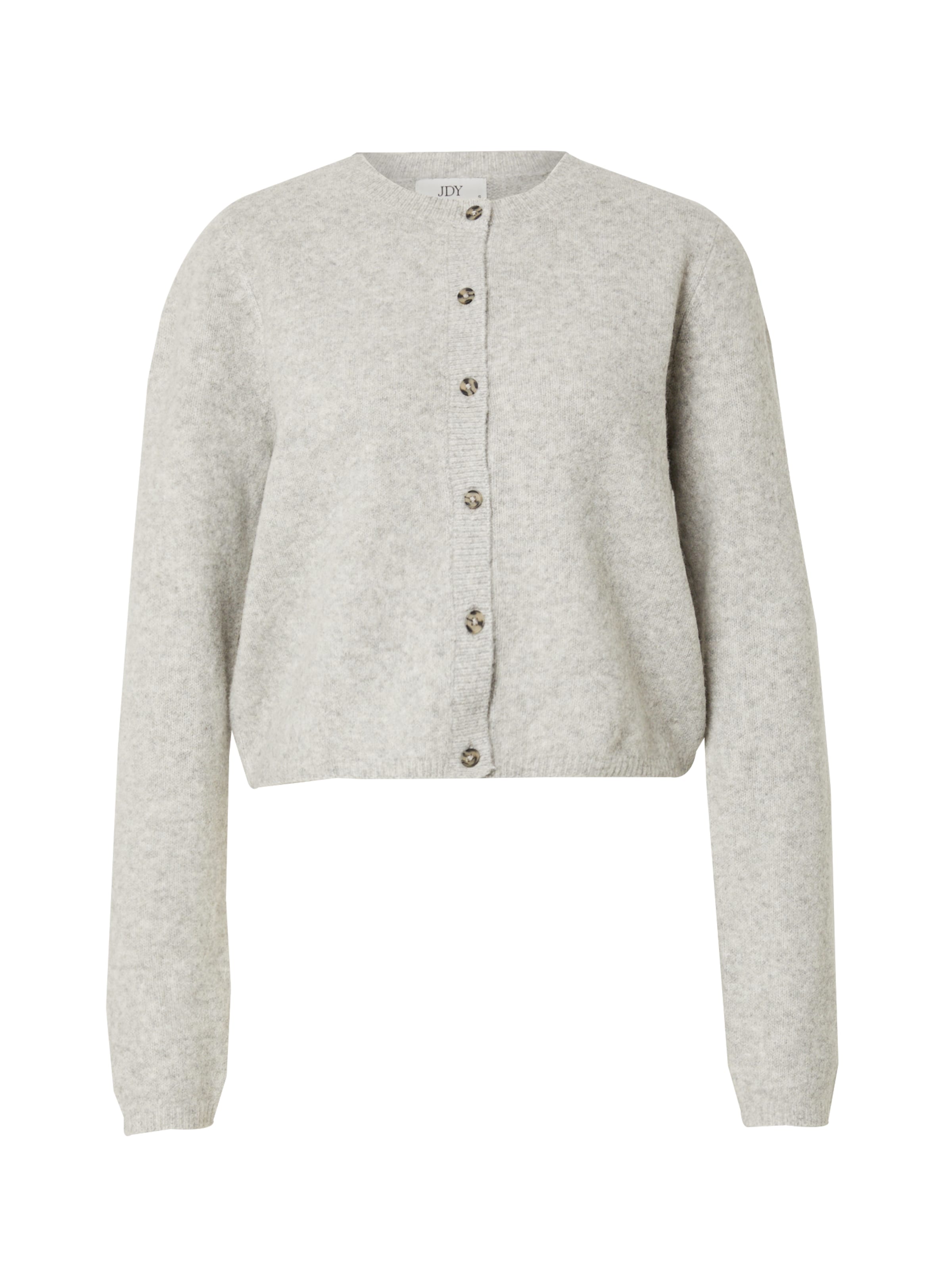 JDY Knit cardigan 'JDYChloe' in Grey: front