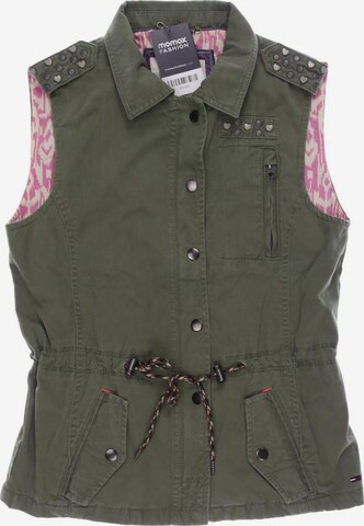 Tommy Jeans Vest in S in Green: front