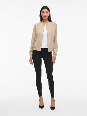 VILA Between-season jacket 'VIBubble' in Beige