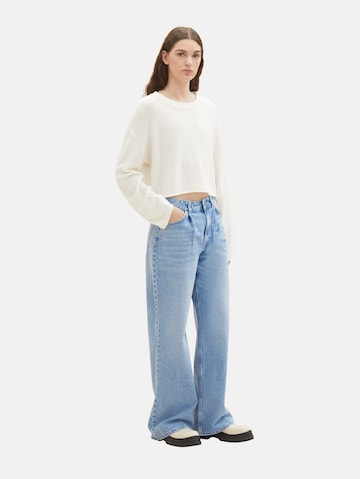 Loosefit Jeans con pieghe di TOM TAILOR DENIM in blu