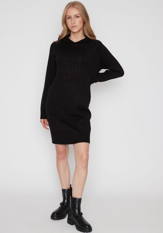 Hailys - Vestido de punto 'Lotta' en negro