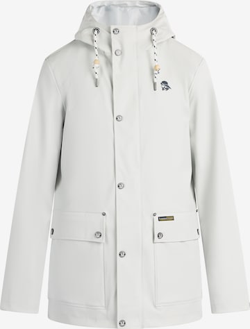 Schmuddelwedda Functionele jas in Wit: voorkant