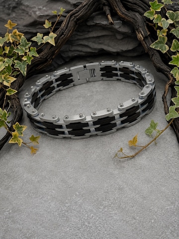 Holzwerk - Pulsera 'SCHURMSEE' en plata