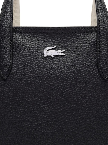 LACOSTEShopper torba 'Sac Cabas Lacoste Anna Petit Piqué NF4929AA Noir Farine' - crna boja