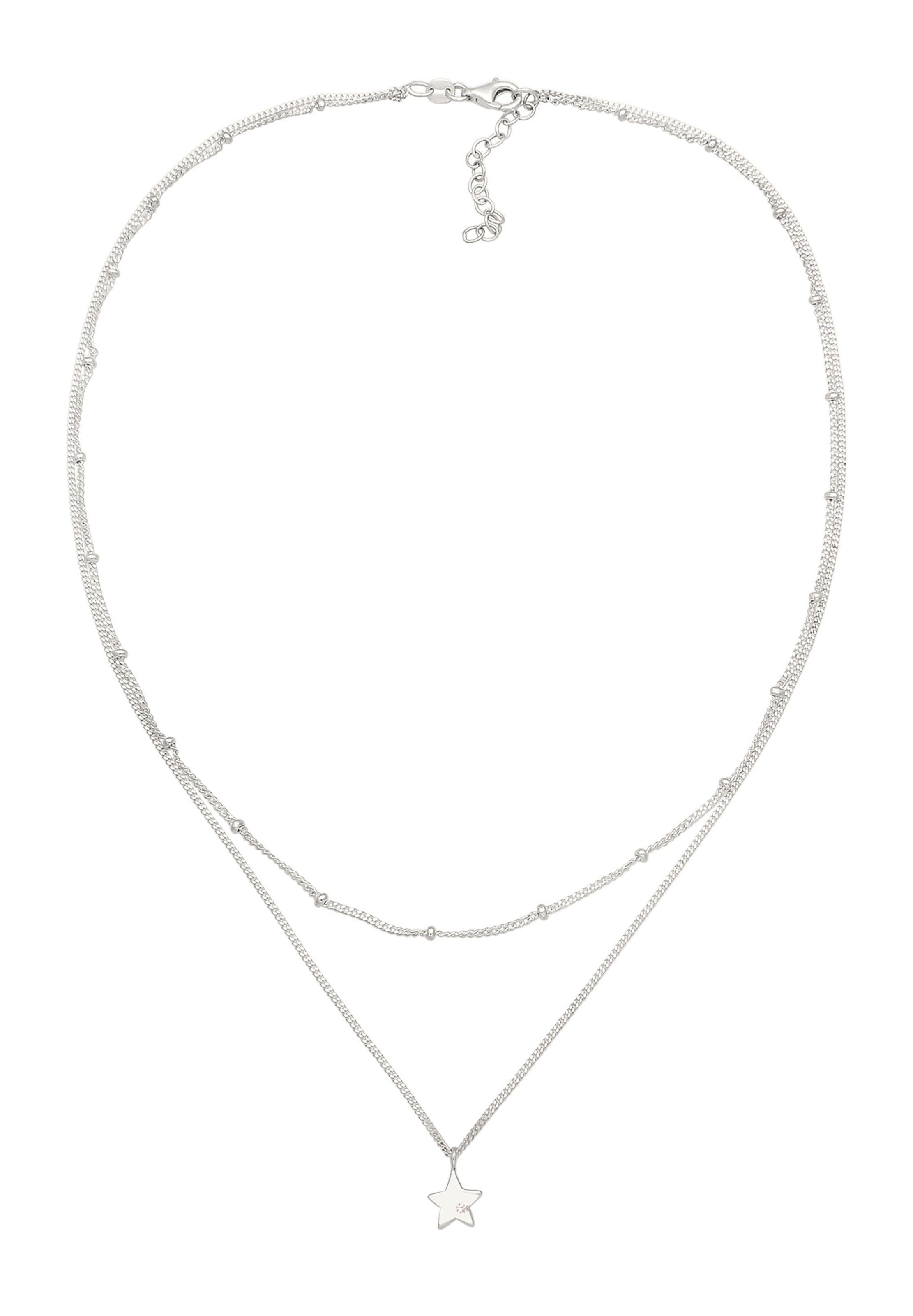 ELLI Halskette in Silber: Vorderseite
