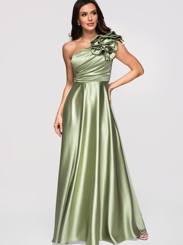 Ombre Evening dress in Green