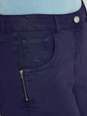 Effilé Pantalon MADELEINE en bleu