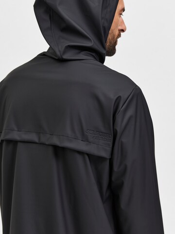 SELECTED HOMME Weatherproof jacket 'Don' in Black