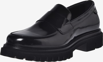 BALDININI Classic Flats in Black: front