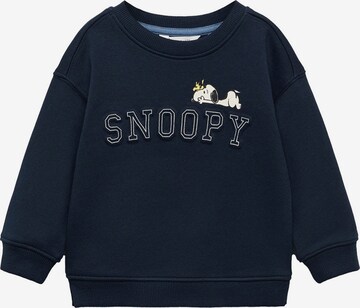 Sweat 'Pyembos' MANGO KIDS en bleu : devant