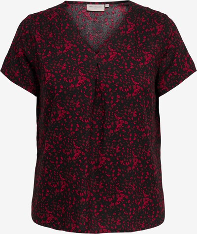 ONLY Carmakoma Camiseta 'Carolina' en rojo vino / rojo claro / negro, Vista del producto