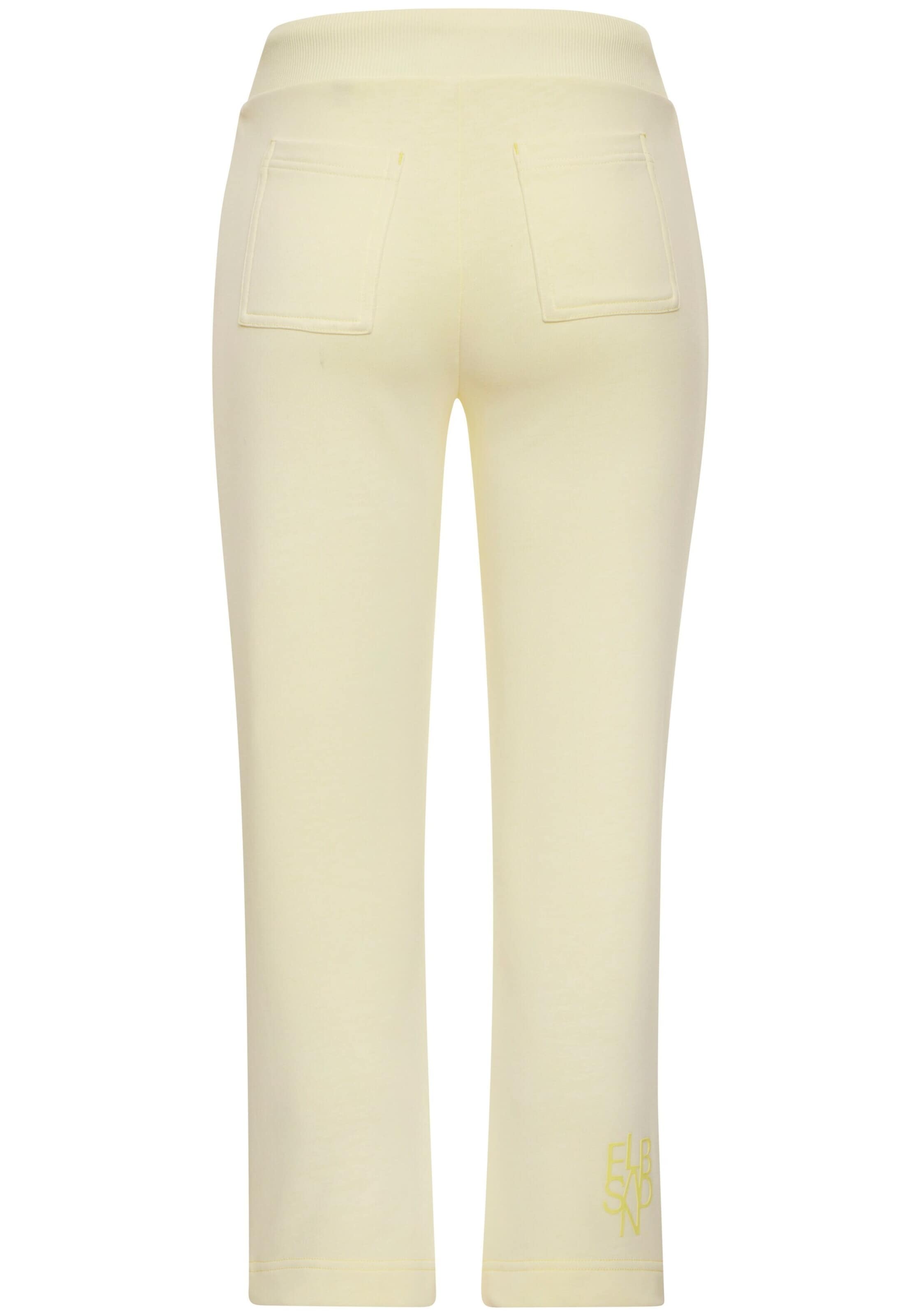 Elbsand - regular Pantalón en amarillo