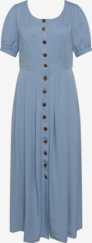 Robe Ulla Popken en bleu : devant