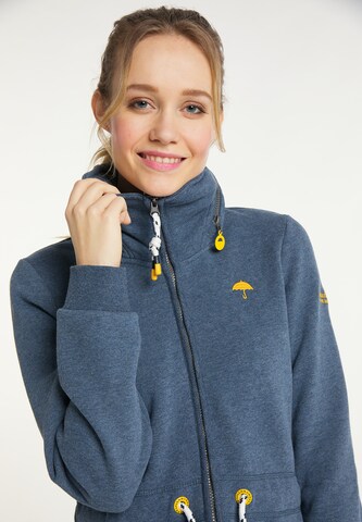 Schmuddelwedda Zip-Up Hoodie in Blue