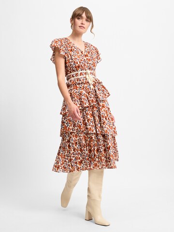 Marie Lund Kleid in Beige: Vorderseite