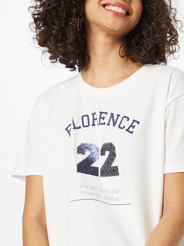 Esqualo T-shirt 'Florence' i vit