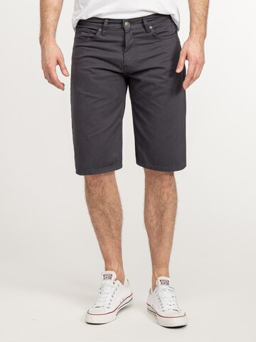 Rock Creek Regular Chinohose in Grau: Vorderseite