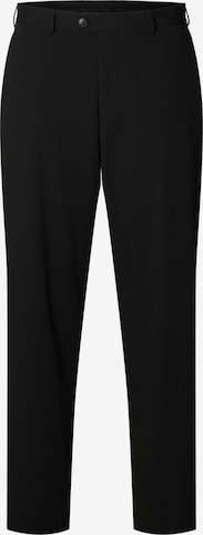 SELECTEDregular Hlače 'SLHLIAM' - crna boja: prednji dio