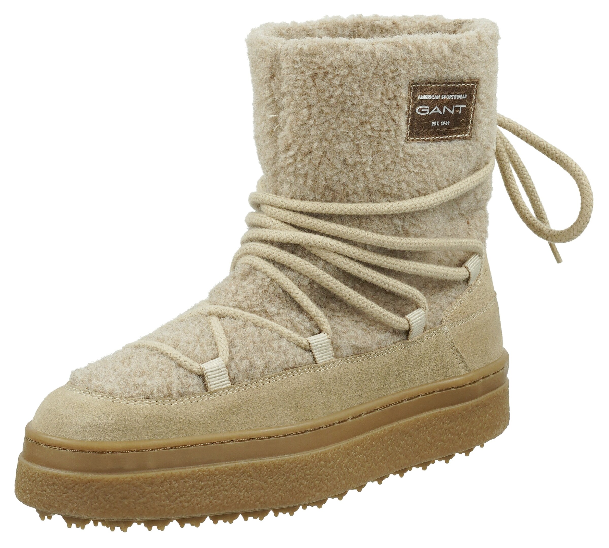 GANT Snowboots in Beige: Vorderseite
