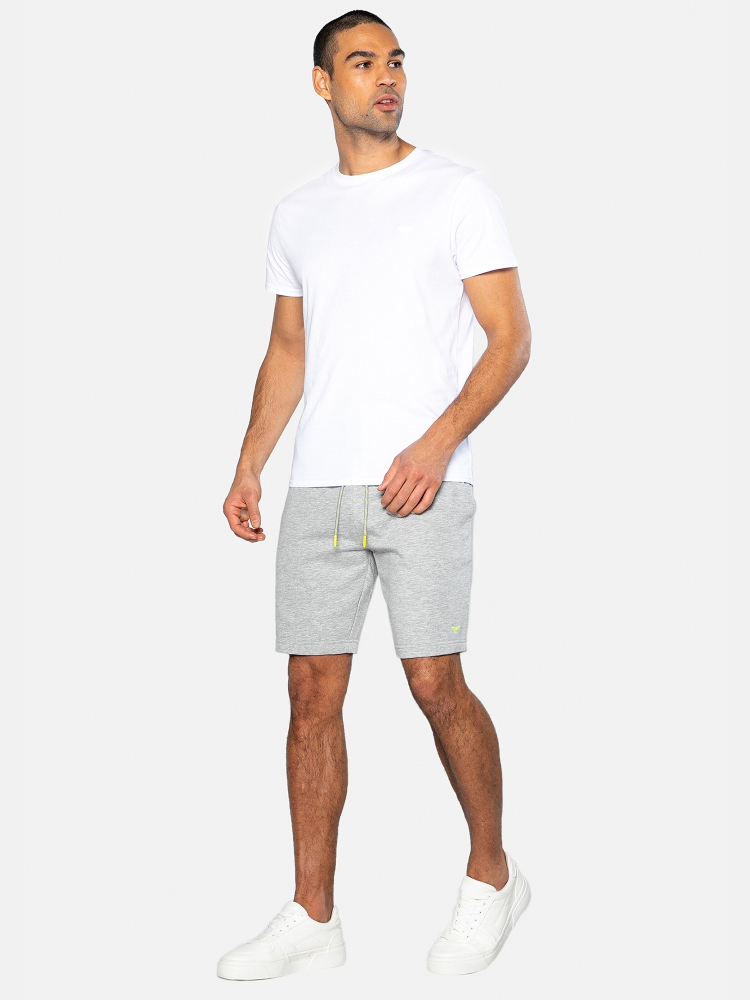 Männer Große Größen Threadbare Shorts 'Bergamot' in Graumeliert - FB94087 Männer Große Größen Threadbare Shorts 'Bergamot' in Graumeliert - FB94087
