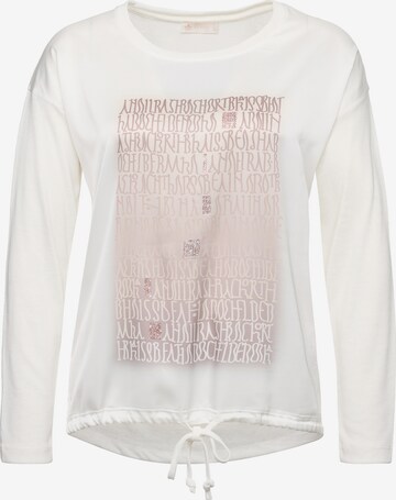 Decay Sweatshirt in White: front