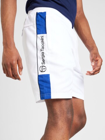 Sergio Tacchini regular Παντελόνι 'VEBITA' σε λευκό