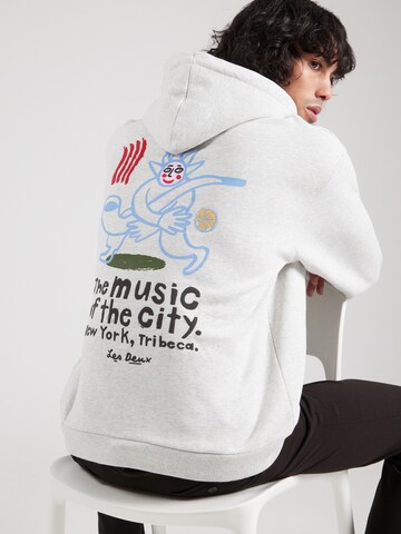 Les DeuxSweater majica 'Luca' - siva boja