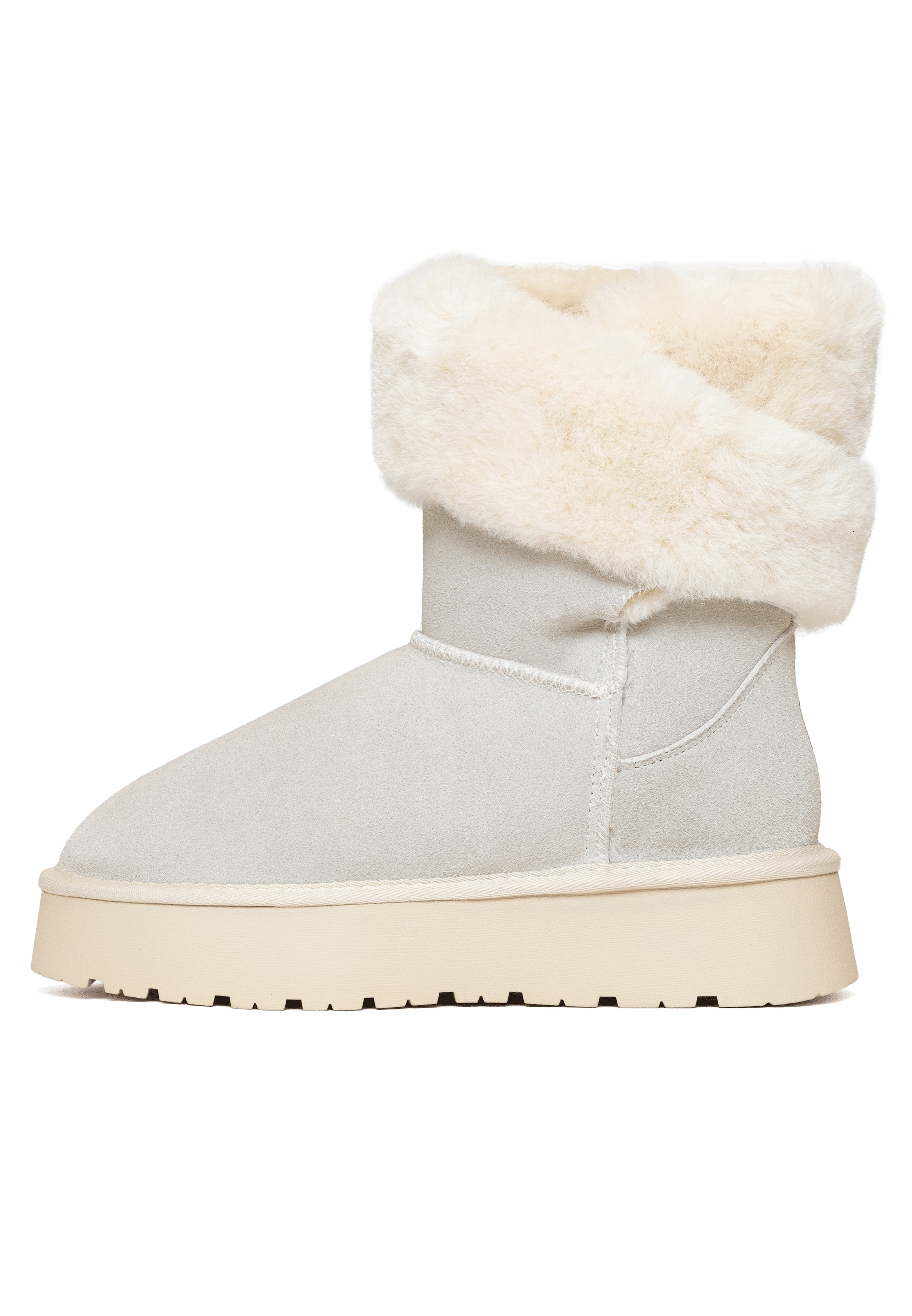 Gooce Snow Boots 'Beverly' in White: front