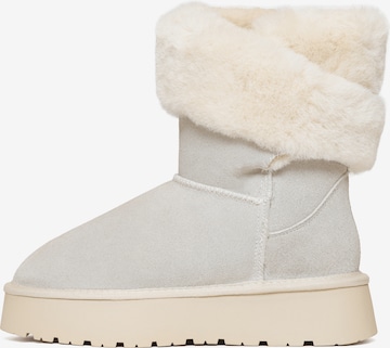 Gooce Snow Boots 'Beverly' in White: front