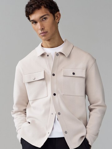Next Regular Fit Jacke in Beige: Vorderseite