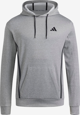 ADIDAS PERFORMANCESportska sweater majica - siva boja: prednji dio