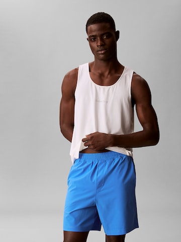 Regular Pantalon de sport Calvin Klein Sport en bleu : devant