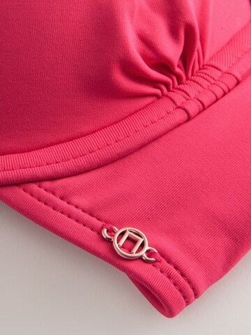 Next T-shirt Bikini top in Pink