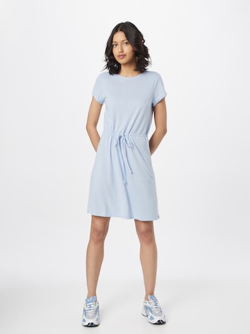 VILA Dress in Blue: front