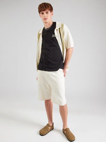 Maglietta 'JORALMERIA' di JACK & JONES in nero