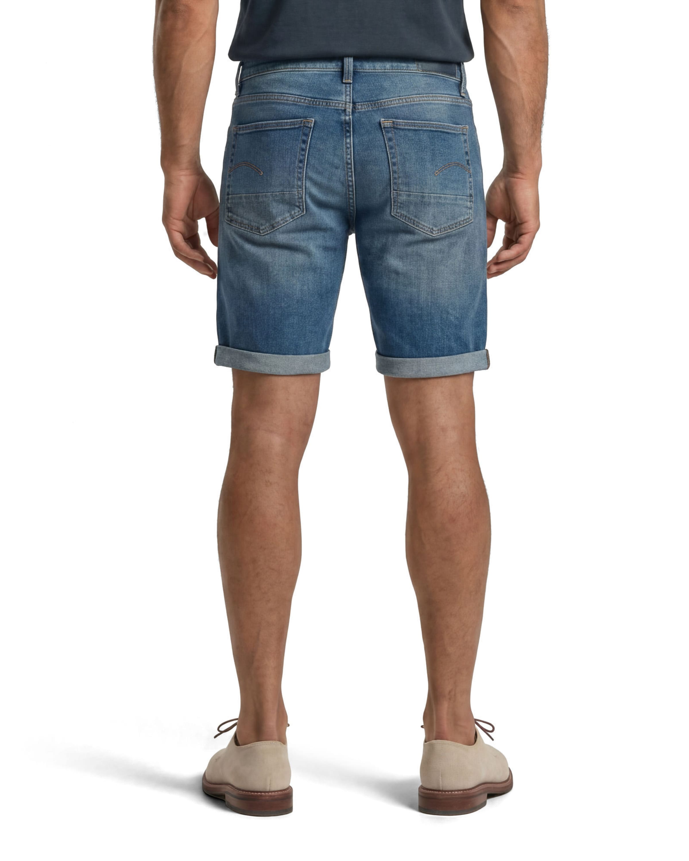 G-STAR Slimfit Shorts-Denim ' ' in Blau: Vorderseite