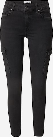 ONLY Джинсы-карго 'ONLRush' в Черный: спереди