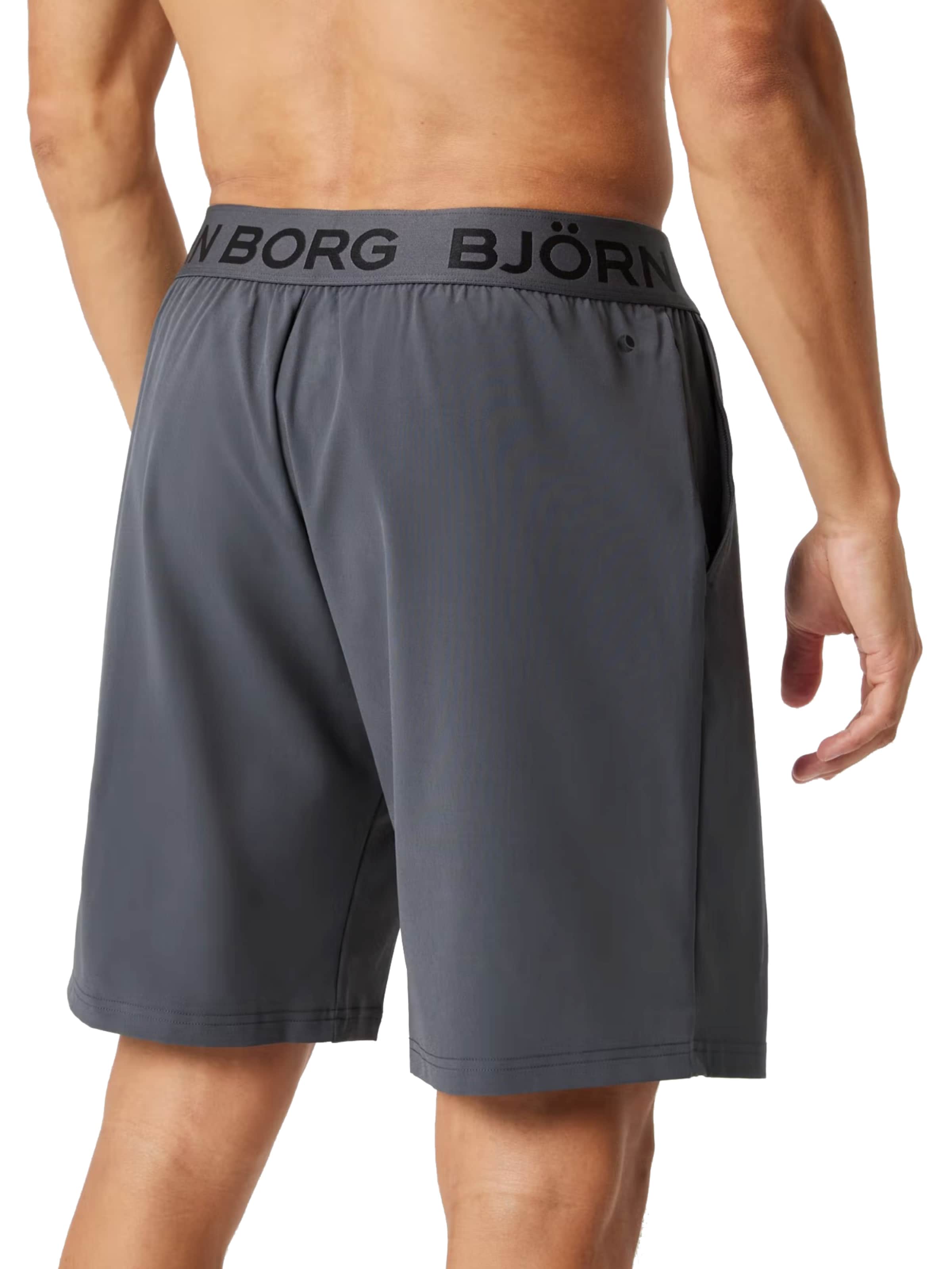 Shorts de bain BJÖRN BORG en gris