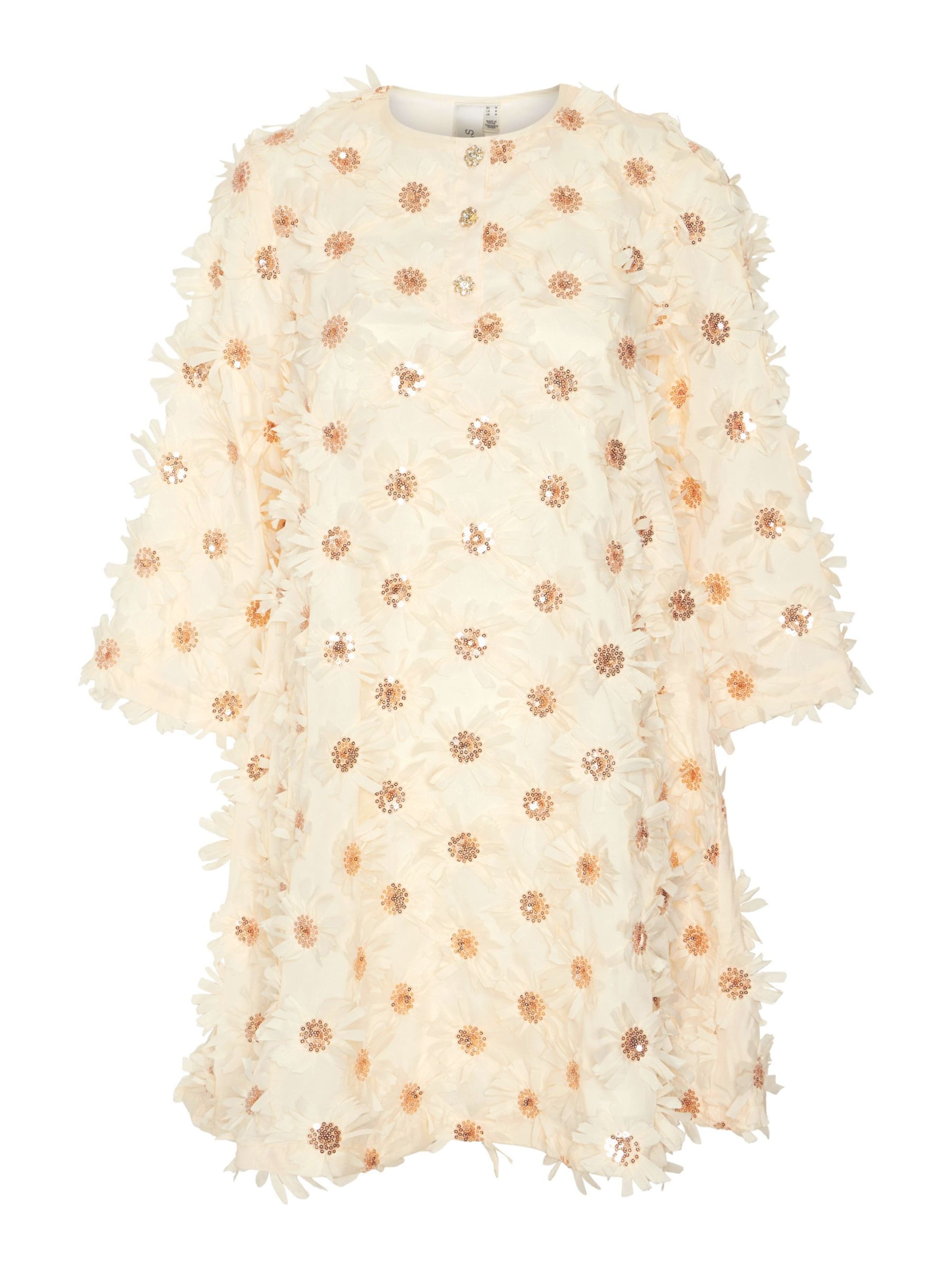 Robe YAS en beige : devant