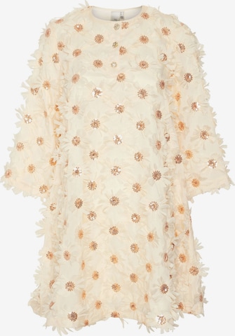 Robe YAS en beige : devant