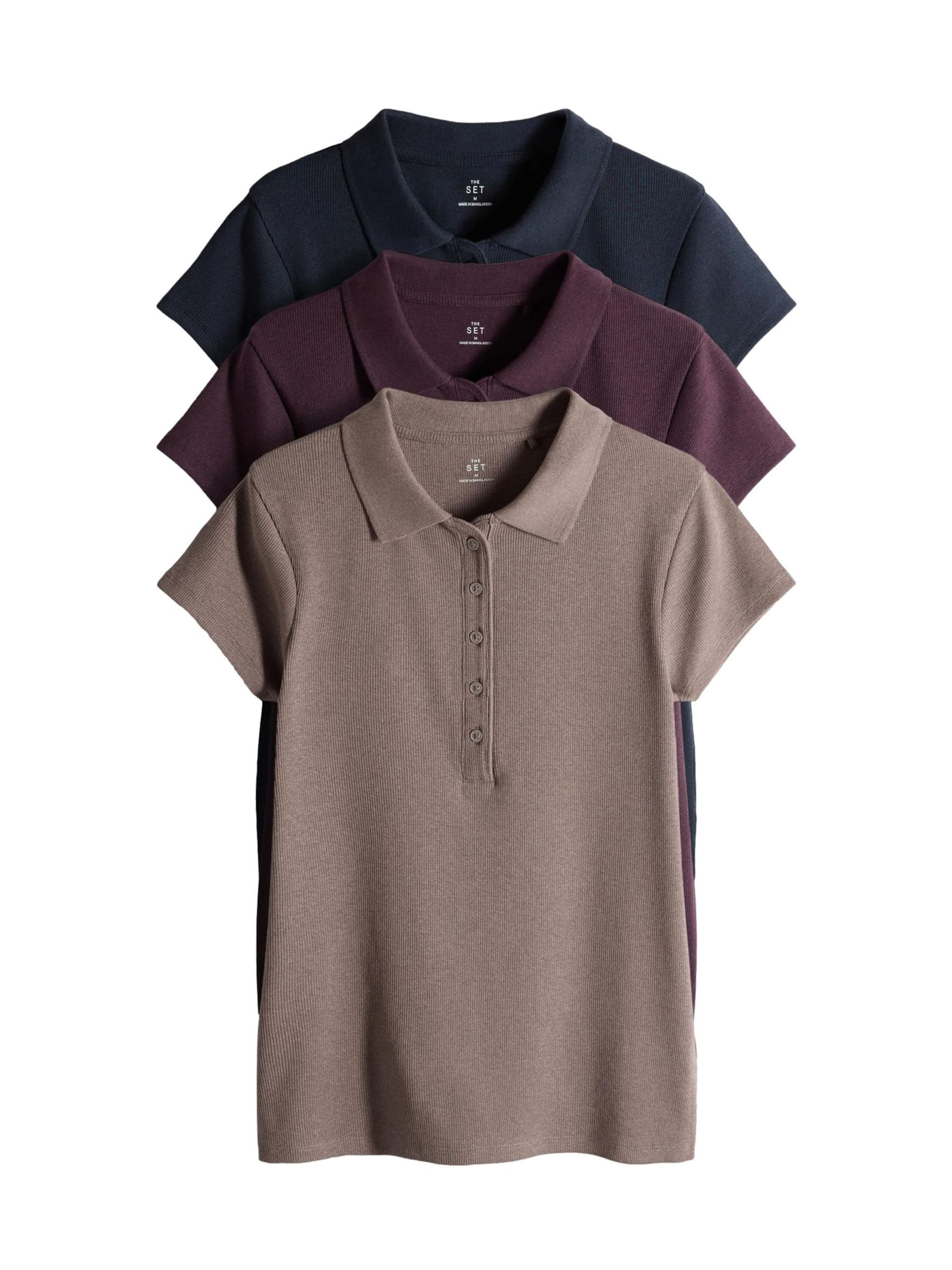 The Set - Camisa em azul: frente