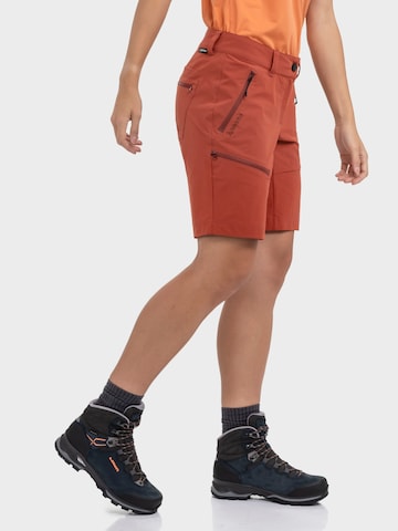 Regular Pantalon outdoor 'Toblach2' Schöffel en rouge