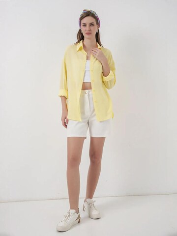 Chemisier Bigdart en jaune