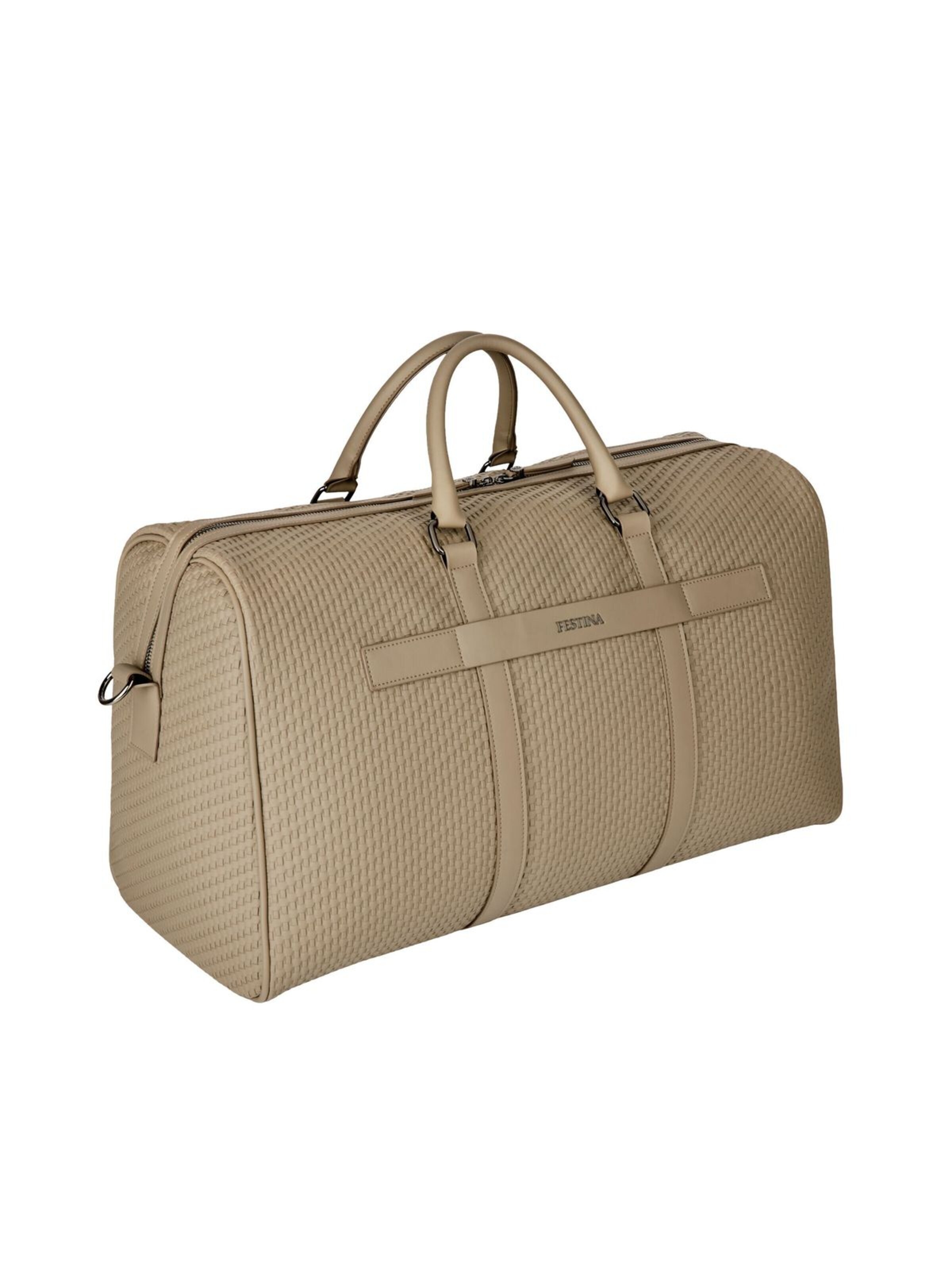 FESTINA Reistas 'Travel bag Interlace' in Bruin