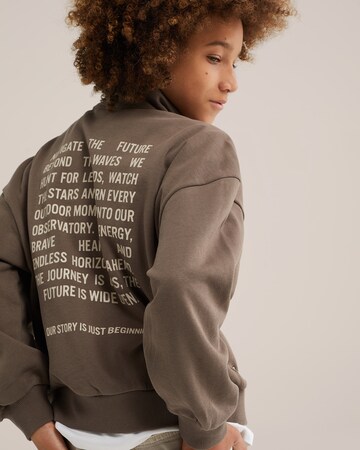 WE Fashion Sweatshirt i brun